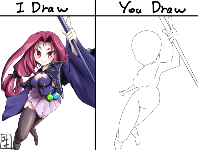 I draw you draw 4