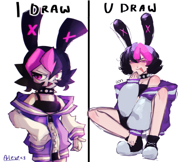 I draw you draw collaboration!