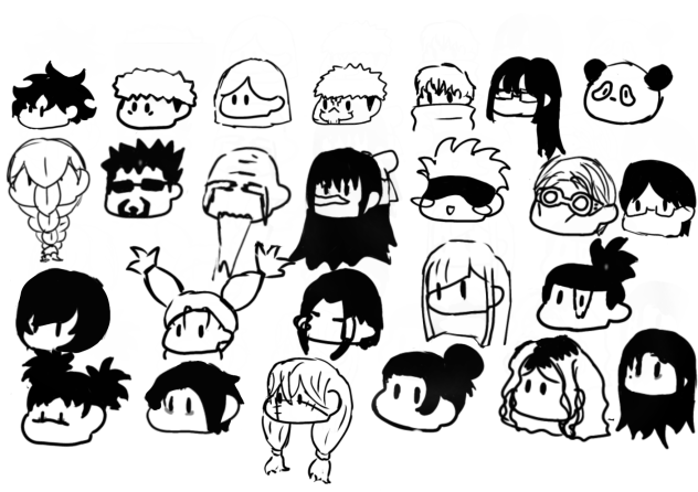 JJK chibis