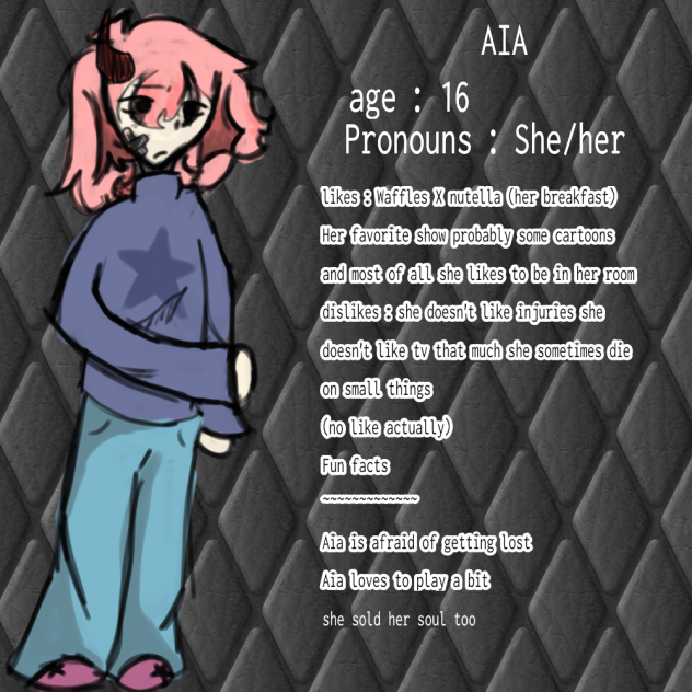 AIA - creepypasta oc