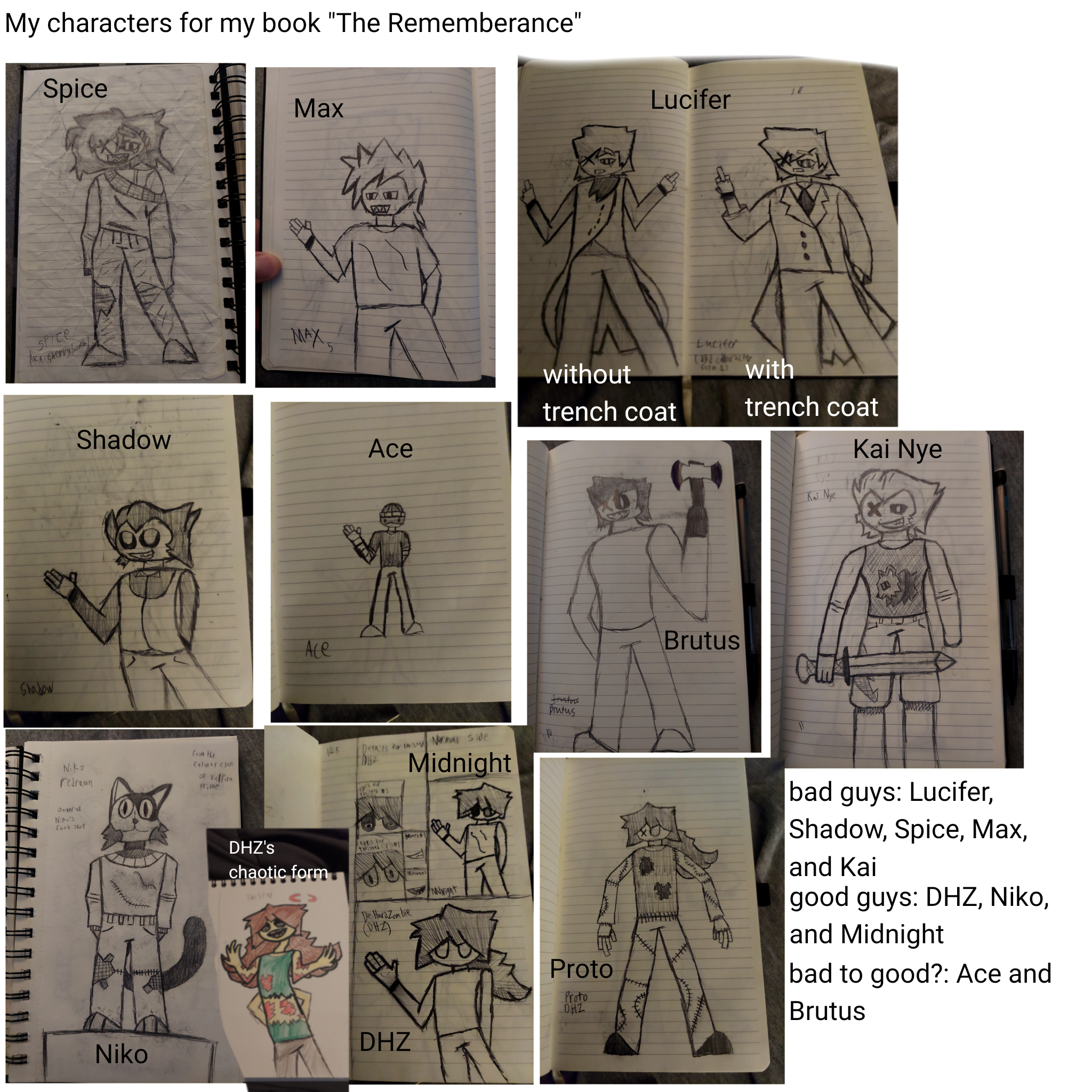 Book characters. - ibisPaint