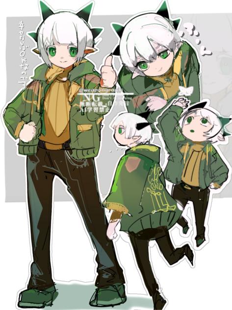 グリン　衣装チェンジver