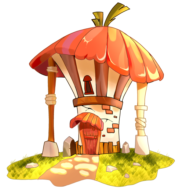 mushroom house 2