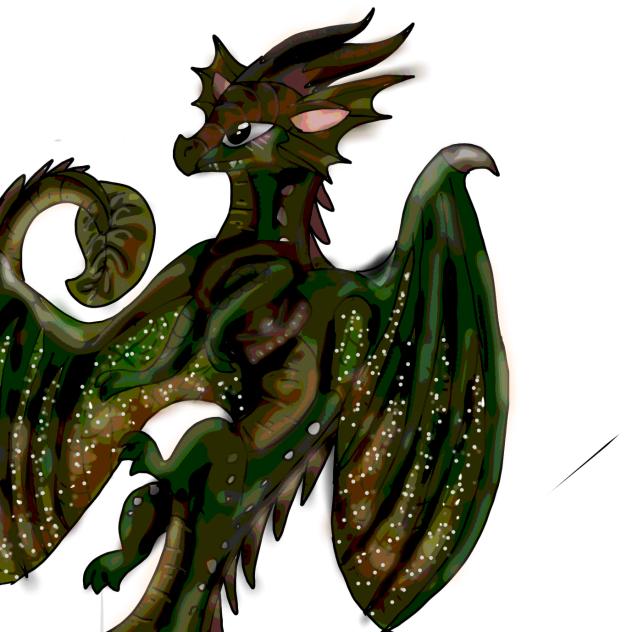 Rain Night leaf  WoF someone's oc my art