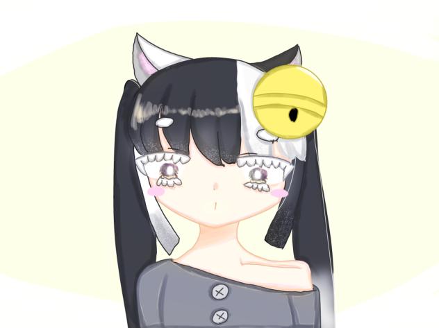 #肩出しジト目が可愛い件