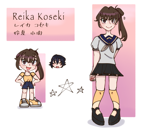 Reika Koseki character sheet