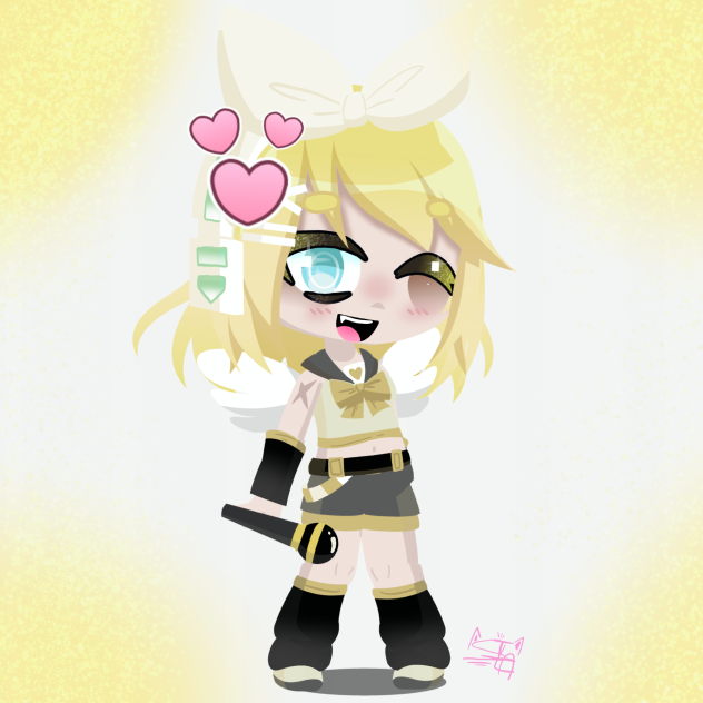 Rin kagamine in my style🍊2