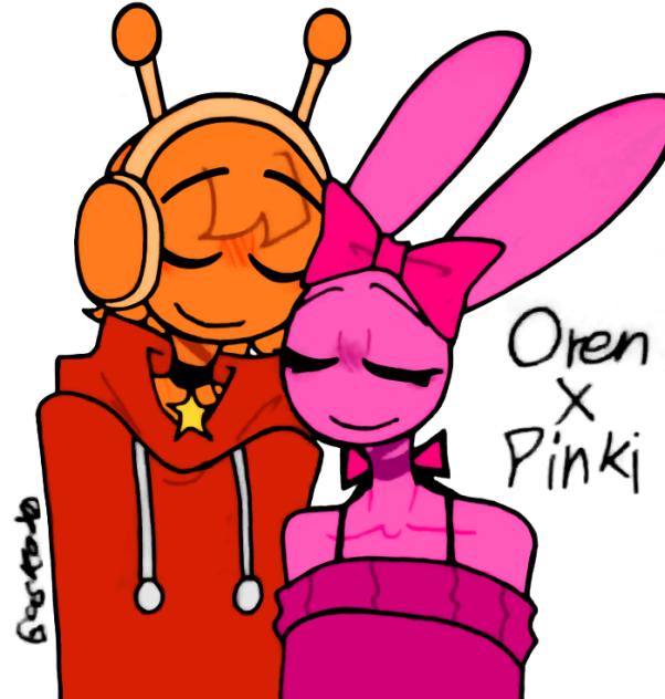 Oren x pinki at love you) sprunki