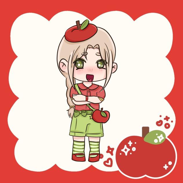 Chibi Fruit Series — Oliver🍎