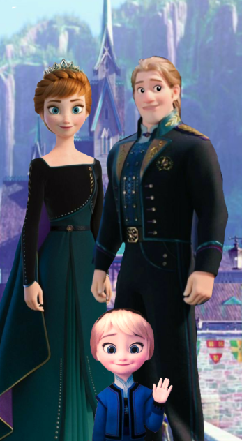 anna and krisstof has a baby girl
