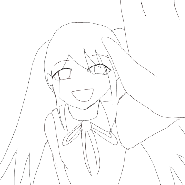 【線画】サクラ咲け！！！