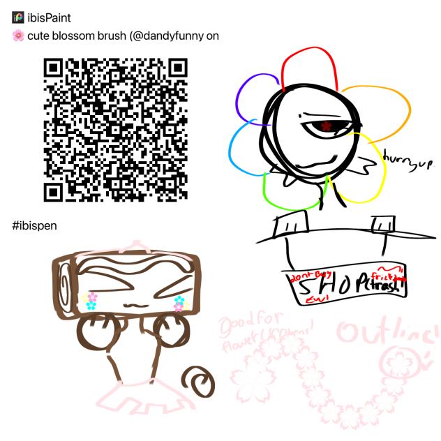 - 🌸 cherry blossom outline brush 🌸 -