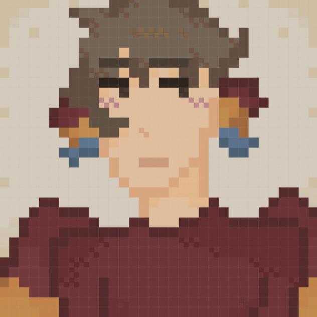 Grian pixelart - starving artists
