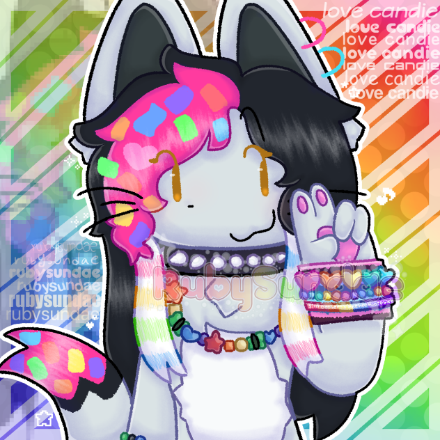 CANDIEEEE !!! 🌈🍬💕 (OC)