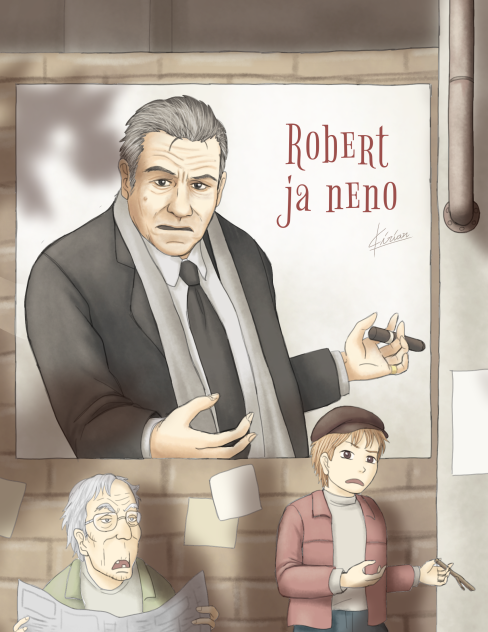 A boy longing for Robert