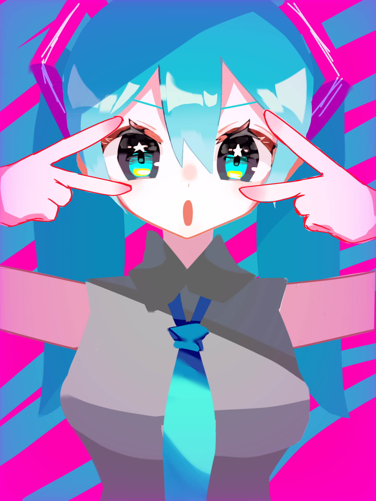 ミクミクビーム!! - ibisPaint