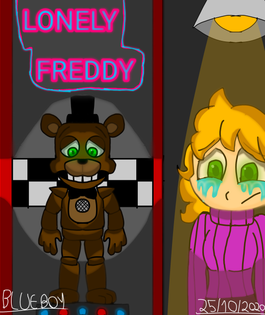 Lonely Freddy Ibispaint