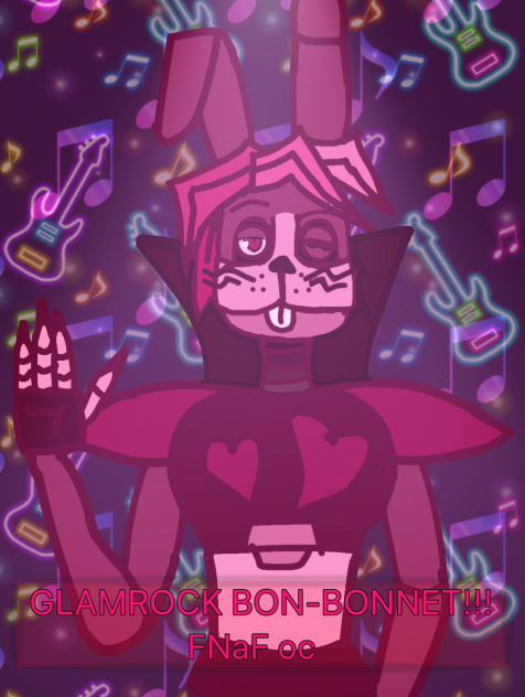 GLAMROCK BON-BONNET!!!