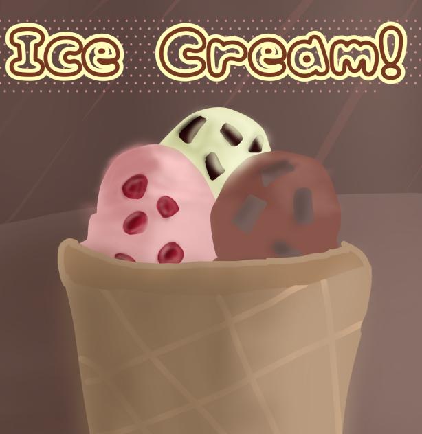 ice cream yum 😋
