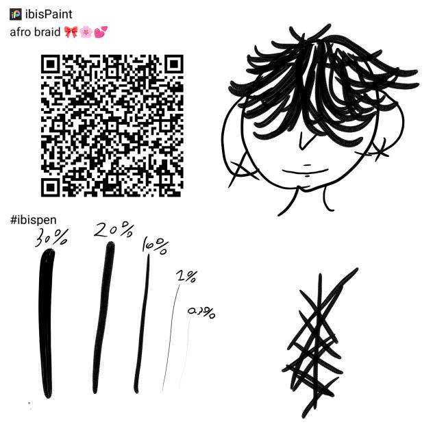 afro braid hair 🎀🌸💕