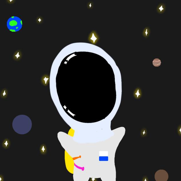 Little Baby Astronaut - ibisPaint