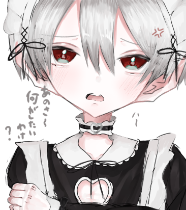 兄が可愛いすぎたので弟がメイド服着せた