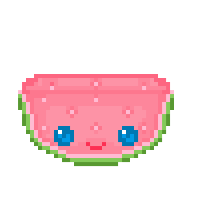 Kawaii watermelon gif