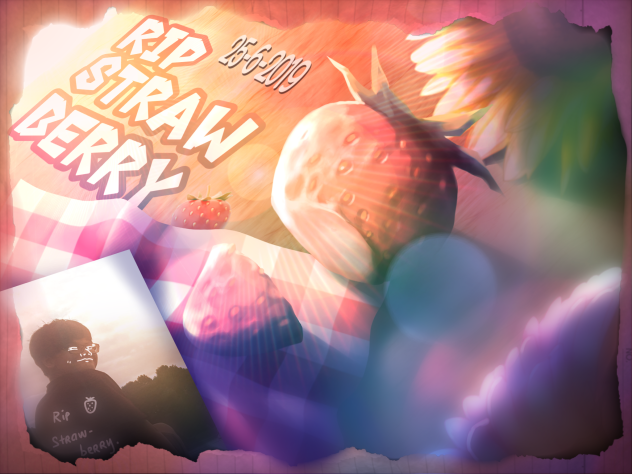 Rip Strawberry 🍓 - ibisPaint