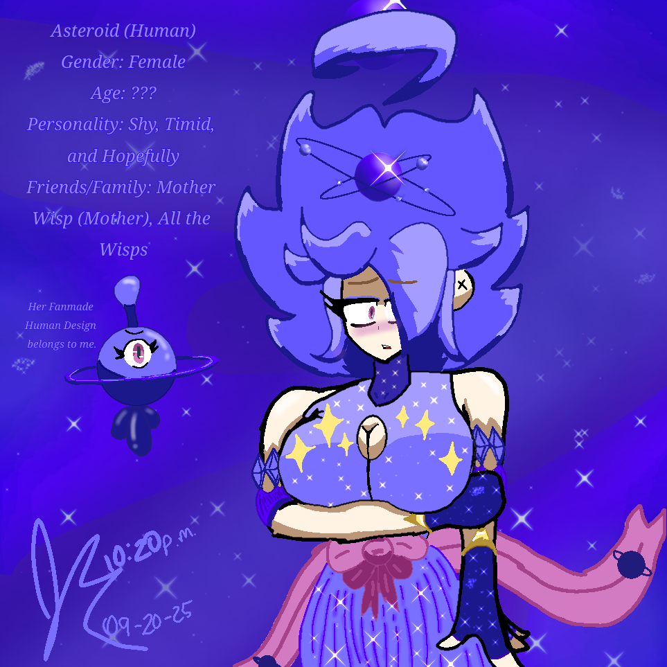 Humanoid Asteroid!!! - ibisPaint