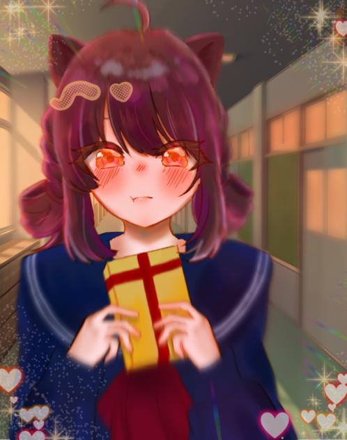 …………………渡したいのに…