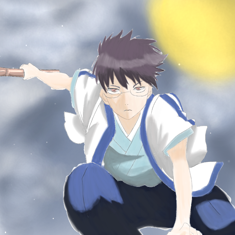 銀魂 新八 ibisPaint