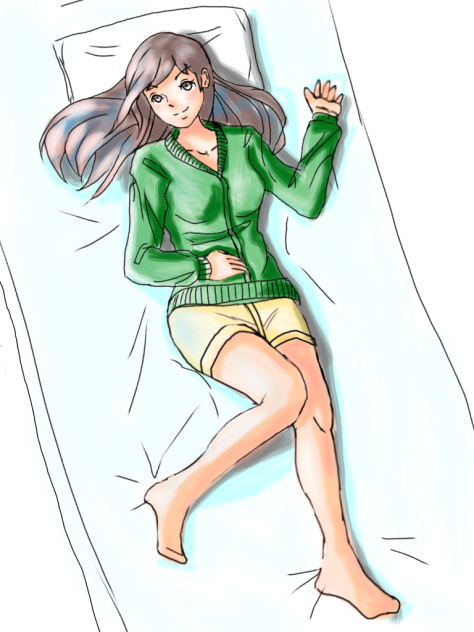 寝姿練習