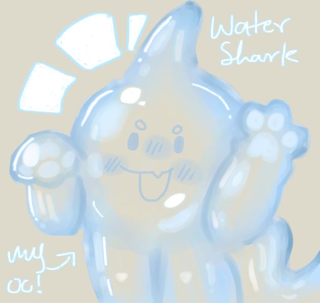 💧🦈WaterShark🦈💧(my new Oc)