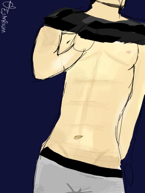 shirtless