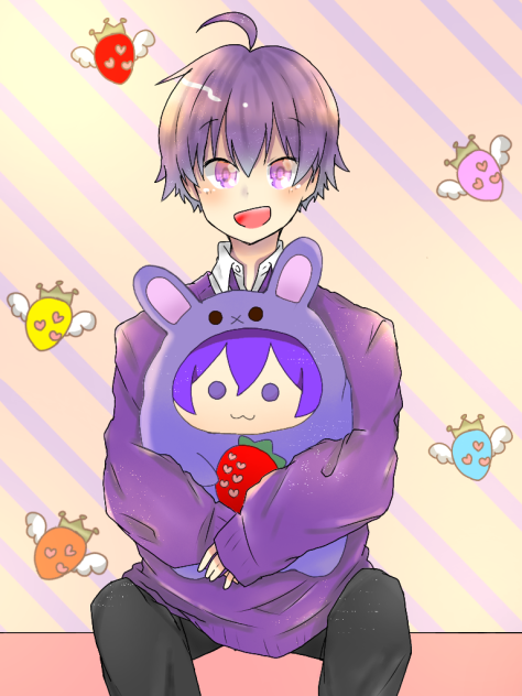 すいのさんの線画ぬりました！