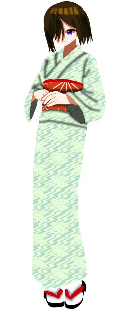 和服　立ち絵