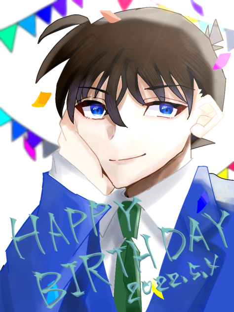 コナン君&新一Happy Birthday🎉