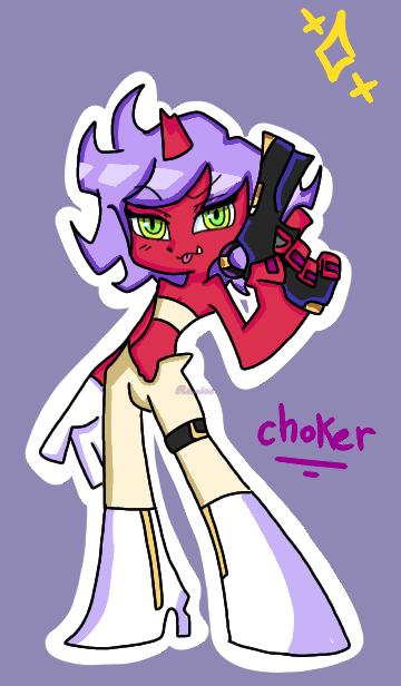 Choker Vandal— Demon PASWG OC 2