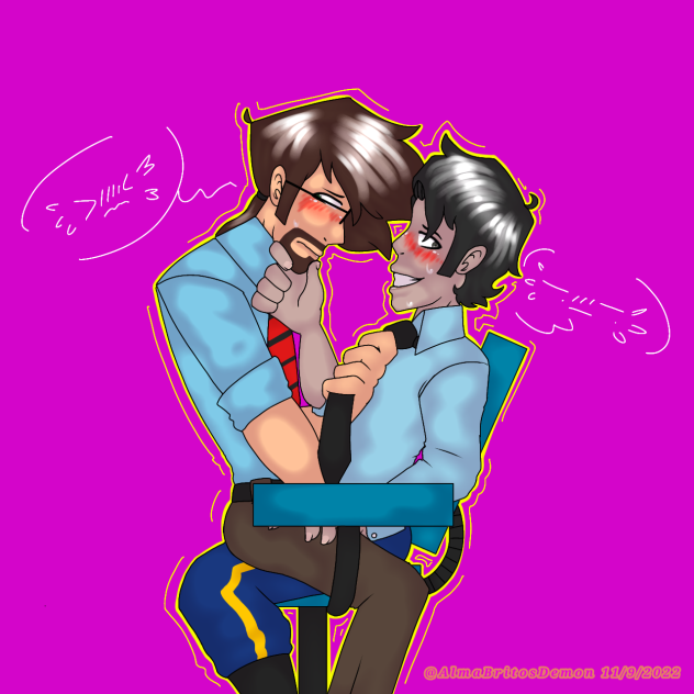 Barney Calhoun x Gordon Freeman #1