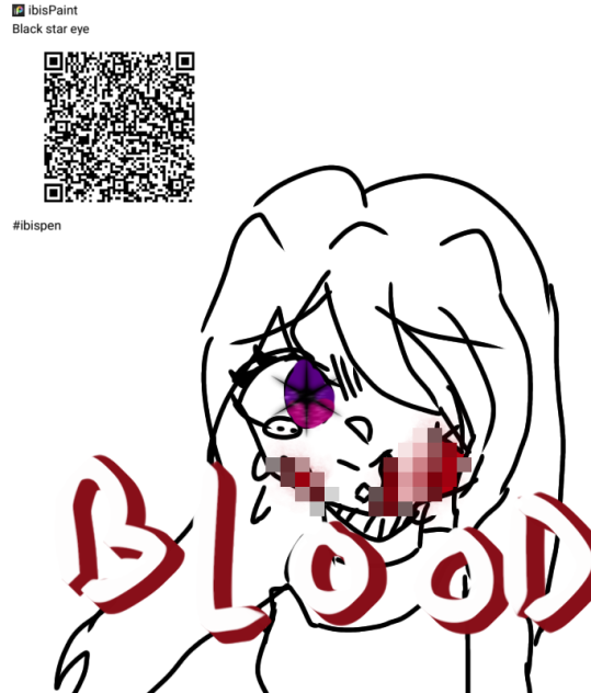 black star eye brush