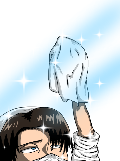 Cleaning Levi (aot snk)