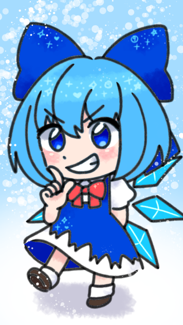 ちっちゃいチルノ