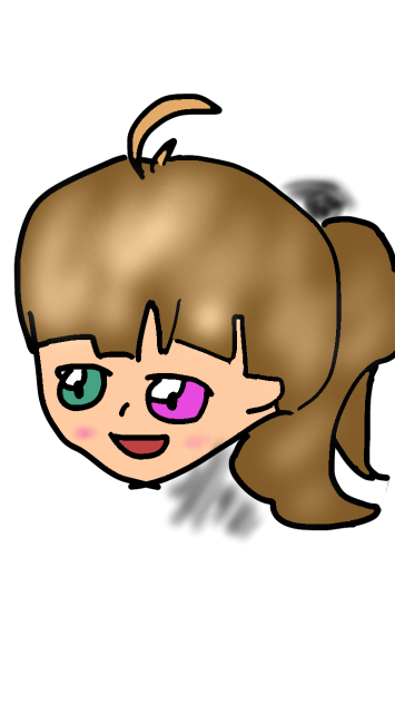 なとりん絵　少しアレンジ！外人風
