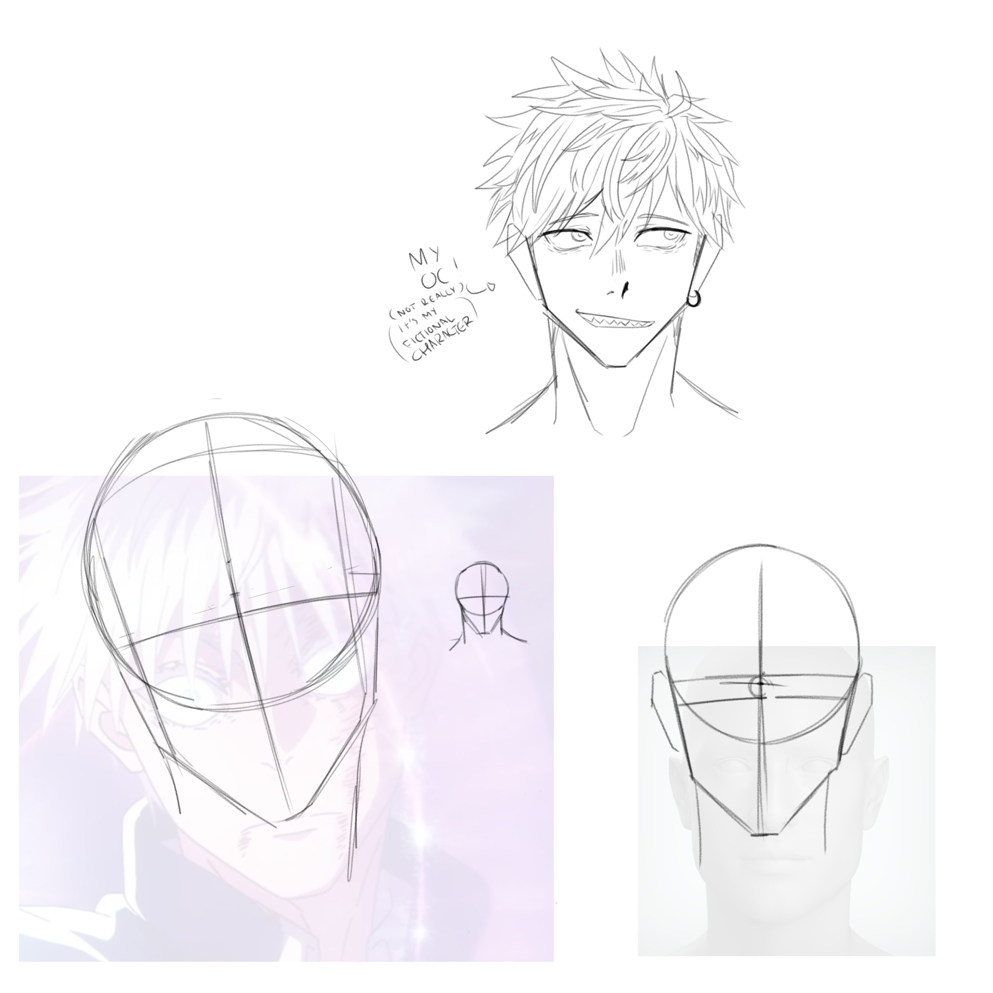 practicing digital art 😄 with ref - ibisPaint