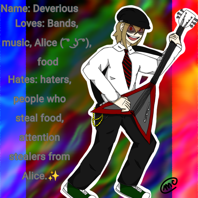 Male oc (⁠☞ﾟ⁠ヮﾟ⁠)⁠☞ Deverious