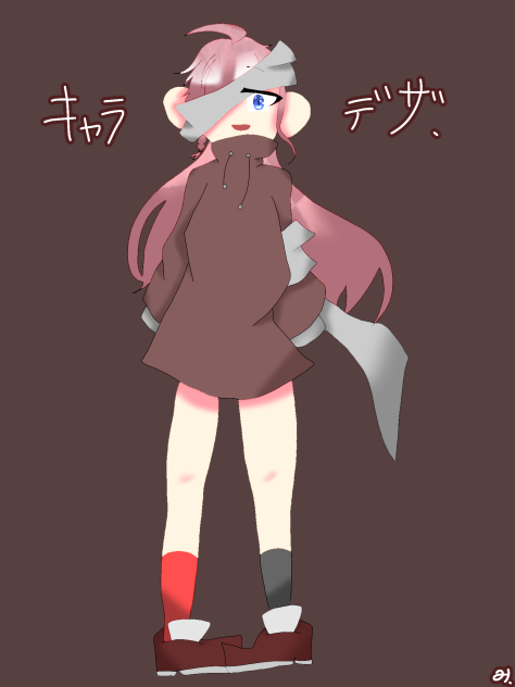 ミヤのキャラデザ