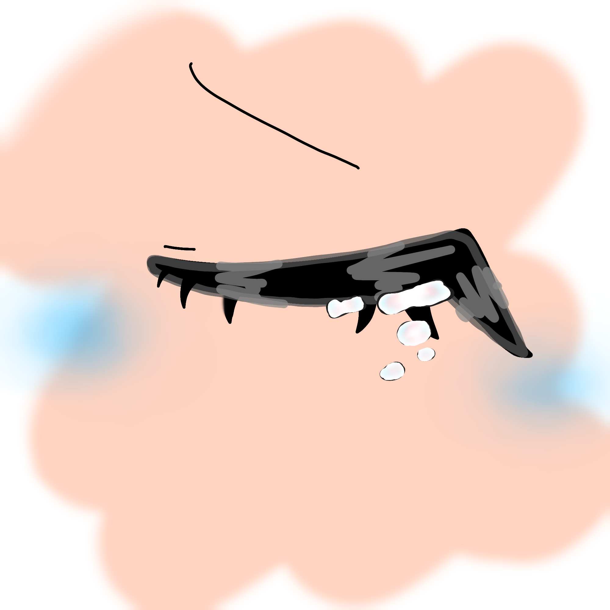 How to draw a crying eye (easy) #eye - ibisPaint