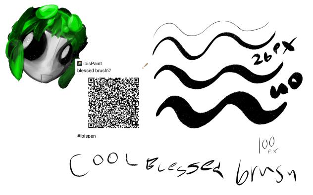 cool blessed brush
