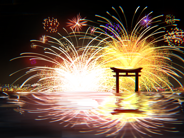 summer festival Scenery