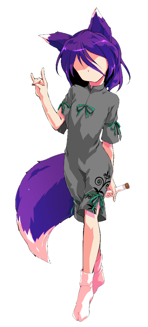 管狐ページ 凩 管狐 立ち絵 - ibisPaint